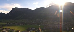 Archiv Foto Webcam Blick von Bichl auf Mayrhofen 17:00