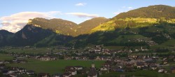 Archiv Foto Webcam Blick von Bichl auf Mayrhofen 05:00