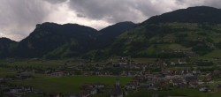 Archiv Foto Webcam Blick von Bichl auf Mayrhofen 13:00