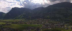 Archiv Foto Webcam Blick von Bichl auf Mayrhofen 15:00