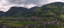 Archiv Foto Webcam Blick von Bichl auf Mayrhofen 09:00