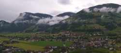 Archiv Foto Webcam Blick von Bichl auf Mayrhofen 07:00
