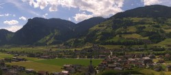 Archiv Foto Webcam Blick von Bichl auf Mayrhofen 13:00