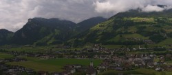 Archiv Foto Webcam Blick von Bichl auf Mayrhofen 09:00