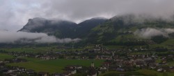 Archiv Foto Webcam Blick von Bichl auf Mayrhofen 05:00