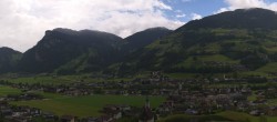 Archiv Foto Webcam Blick von Bichl auf Mayrhofen 13:00