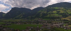 Archiv Foto Webcam Blick von Bichl auf Mayrhofen 14:00