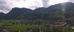 Archiv Foto Webcam Blick von Bichl auf Mayrhofen 17:00