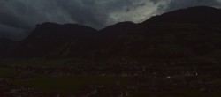 Archiv Foto Webcam Blick von Bichl auf Mayrhofen 21:00