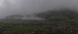 Archiv Foto Webcam Blick von Bichl auf Mayrhofen 05:00