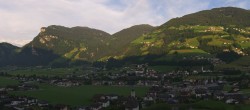 Archiv Foto Webcam Blick von Bichl auf Mayrhofen 05:00