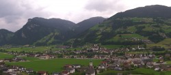 Archiv Foto Webcam Blick von Bichl auf Mayrhofen 17:00