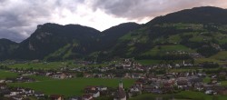 Archiv Foto Webcam Blick von Bichl auf Mayrhofen 19:00