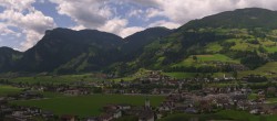 Archiv Foto Webcam Blick von Bichl auf Mayrhofen 11:00