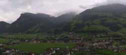 Archiv Foto Webcam Blick von Bichl auf Mayrhofen 13:00