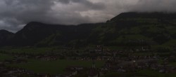 Archiv Foto Webcam Blick von Bichl auf Mayrhofen 19:00