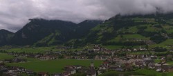 Archiv Foto Webcam Blick von Bichl auf Mayrhofen 13:00