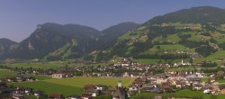 Archiv Foto Webcam Blick von Bichl auf Mayrhofen 09:00