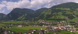 Archiv Foto Webcam Blick von Bichl auf Mayrhofen 09:00