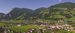 Archiv Foto Webcam Blick von Bichl auf Mayrhofen 09:00