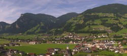 Archiv Foto Webcam Blick von Bichl auf Mayrhofen 09:00