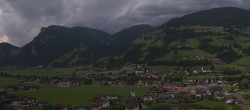Archiv Foto Webcam Blick von Bichl auf Mayrhofen 13:00