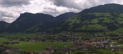 Archiv Foto Webcam Blick von Bichl auf Mayrhofen 13:00