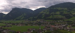 Archiv Foto Webcam Blick von Bichl auf Mayrhofen 17:00