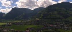 Archiv Foto Webcam Blick von Bichl auf Mayrhofen 13:00