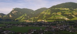 Archiv Foto Webcam Blick von Bichl auf Mayrhofen 06:00