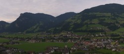 Archiv Foto Webcam Blick von Bichl auf Mayrhofen 09:00