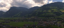 Archiv Foto Webcam Blick von Bichl auf Mayrhofen 13:00
