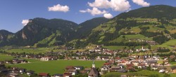 Archiv Foto Webcam Blick von Bichl auf Mayrhofen 09:00