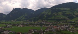Archived image Webcam Panoramic View Mayrhofen 09:00
