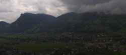 Archiv Foto Webcam Blick von Bichl auf Mayrhofen 17:00