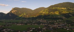 Archiv Foto Webcam Blick von Bichl auf Mayrhofen 05:00