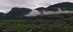 Archiv Foto Webcam Blick von Bichl auf Mayrhofen 06:00