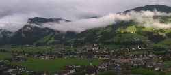 Archiv Foto Webcam Blick von Bichl auf Mayrhofen 07:00