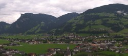 Archiv Foto Webcam Blick von Bichl auf Mayrhofen 07:00