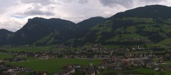 Archiv Foto Webcam Blick von Bichl auf Mayrhofen 07:00