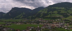 Archiv Foto Webcam Blick von Bichl auf Mayrhofen 09:00
