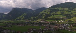 Archiv Foto Webcam Blick von Bichl auf Mayrhofen 11:00