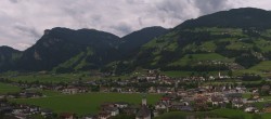 Archiv Foto Webcam Blick von Bichl auf Mayrhofen 09:00