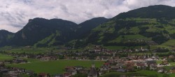 Archiv Foto Webcam Blick von Bichl auf Mayrhofen 11:00