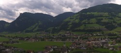 Archiv Foto Webcam Blick von Bichl auf Mayrhofen 13:00