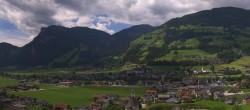 Archiv Foto Webcam Blick von Bichl auf Mayrhofen 11:00