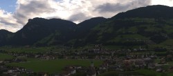 Archiv Foto Webcam Blick von Bichl auf Mayrhofen 17:00