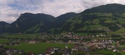 Archiv Foto Webcam Blick von Bichl auf Mayrhofen 09:00