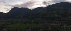 Archived image Webcam Panoramic View Mayrhofen 19:00
