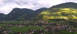 Archiv Foto Webcam Blick von Bichl auf Mayrhofen 06:00